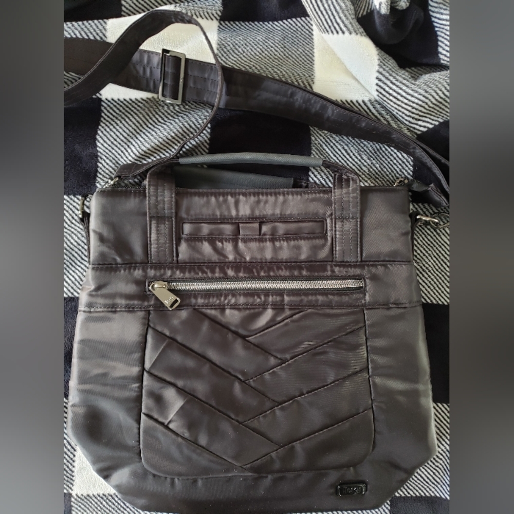 Lug Courier Tote in Black